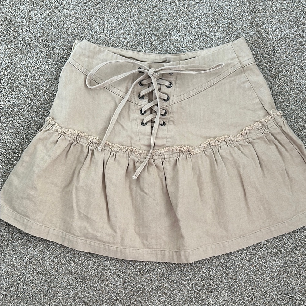 Free People Tan Women's Skirt